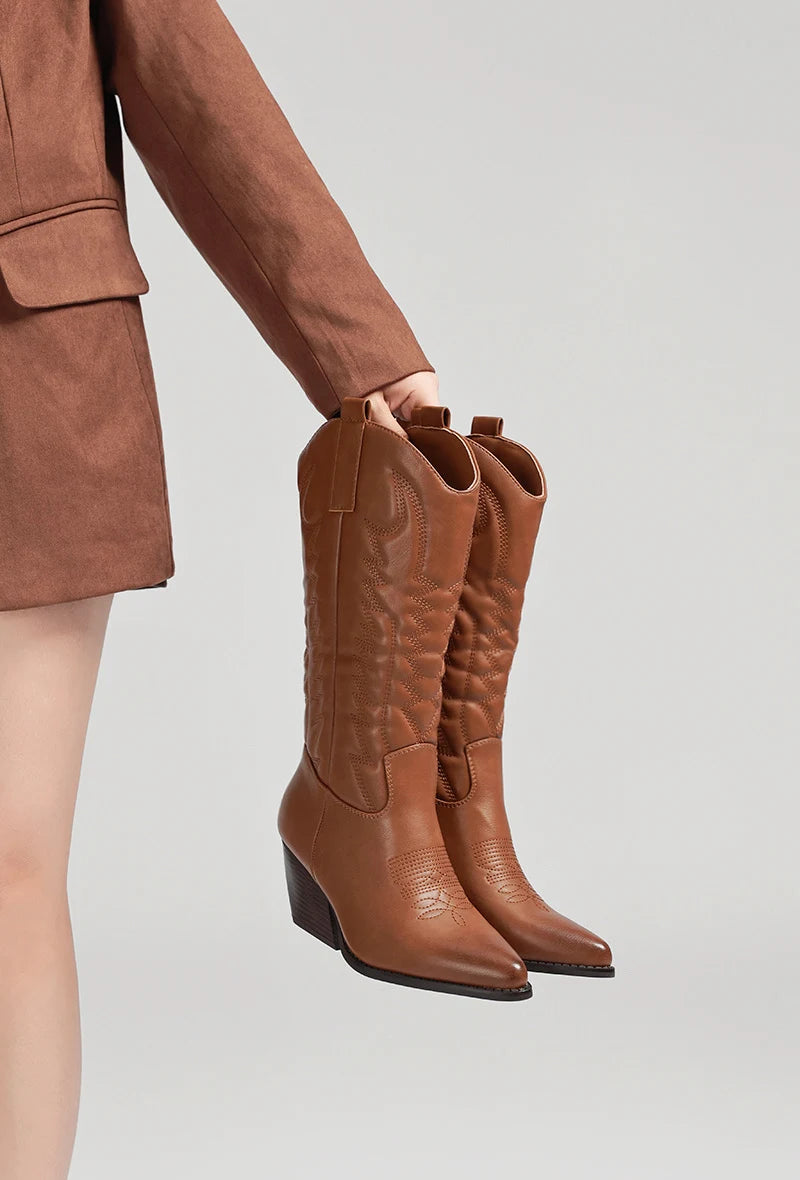 BOTAS CAMEL PIEL SINTÉTICA