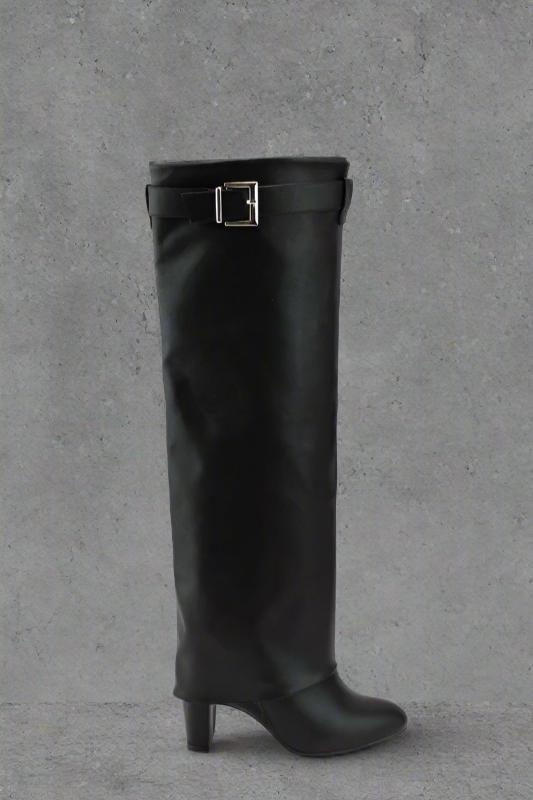 Botas cubiertas largas negras