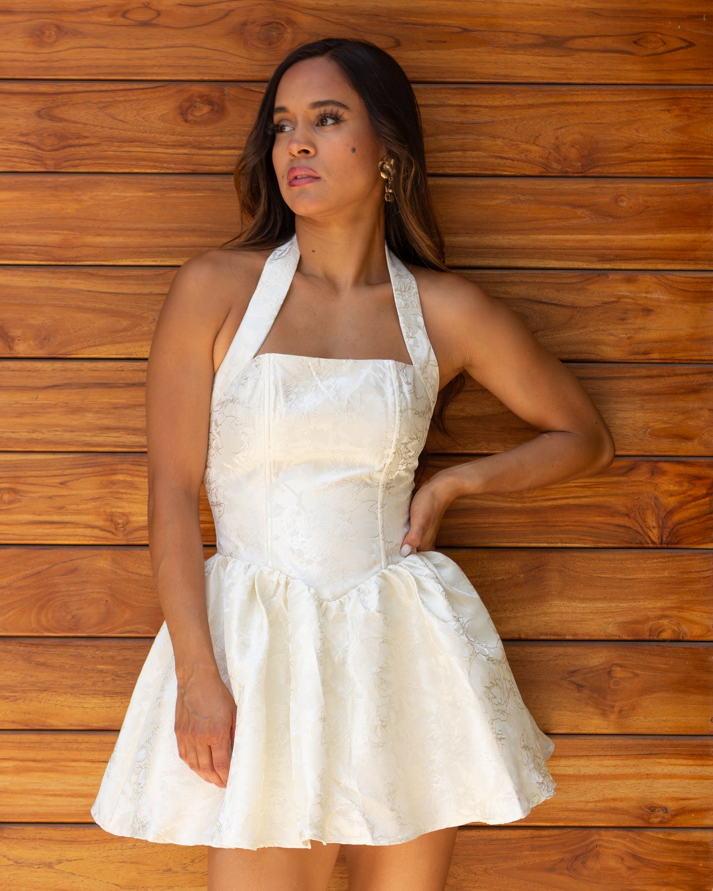 VESTIDO HALTER MINI