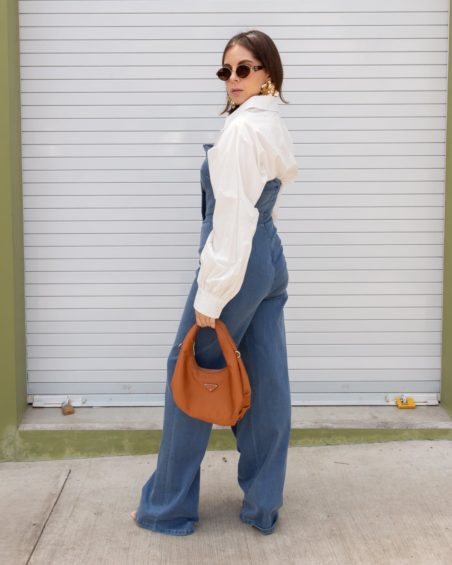JUMPSUIT DENIM BOTONES DORADOS