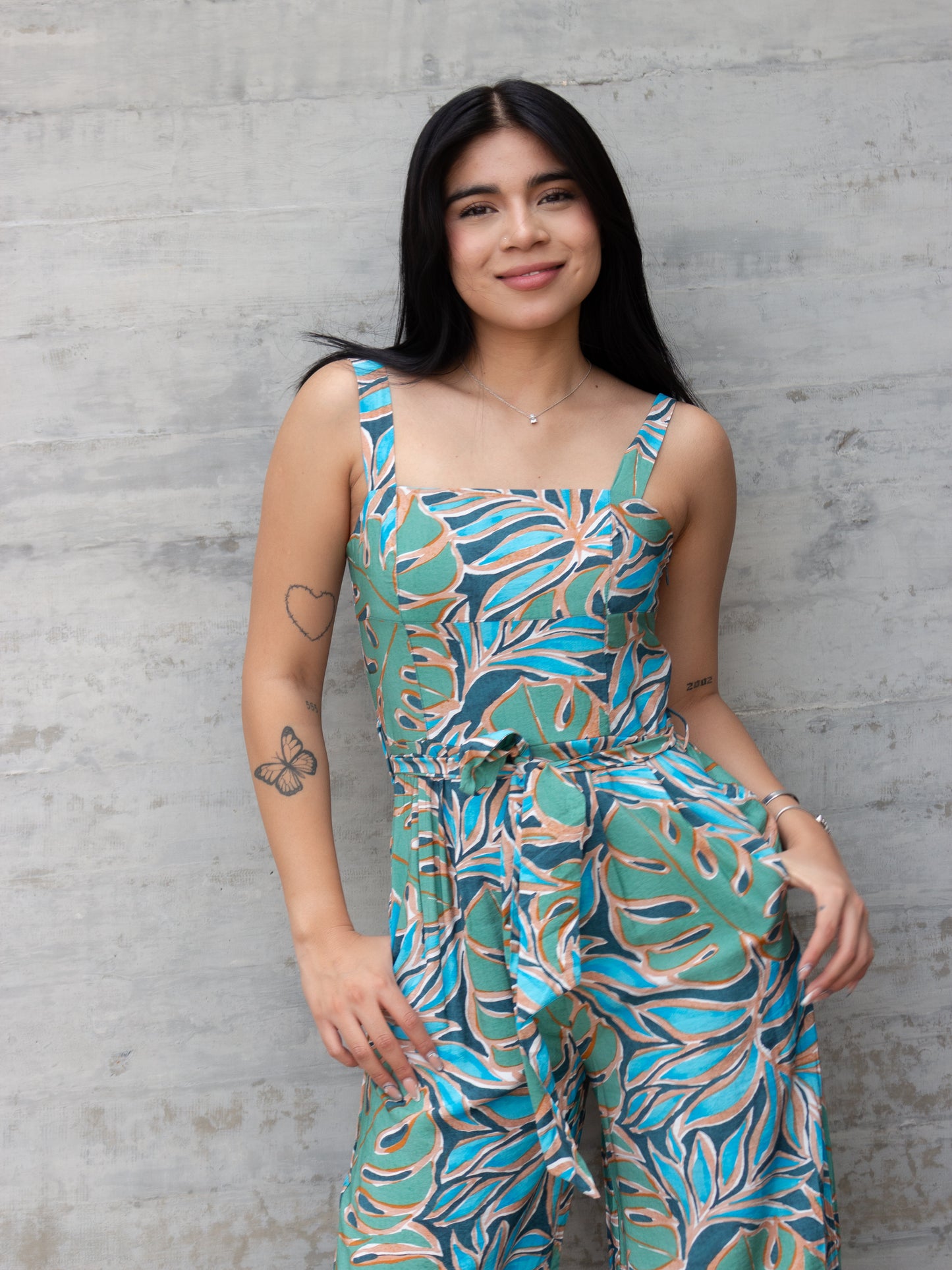 JUMPSUIT TROPICAL AZULADO