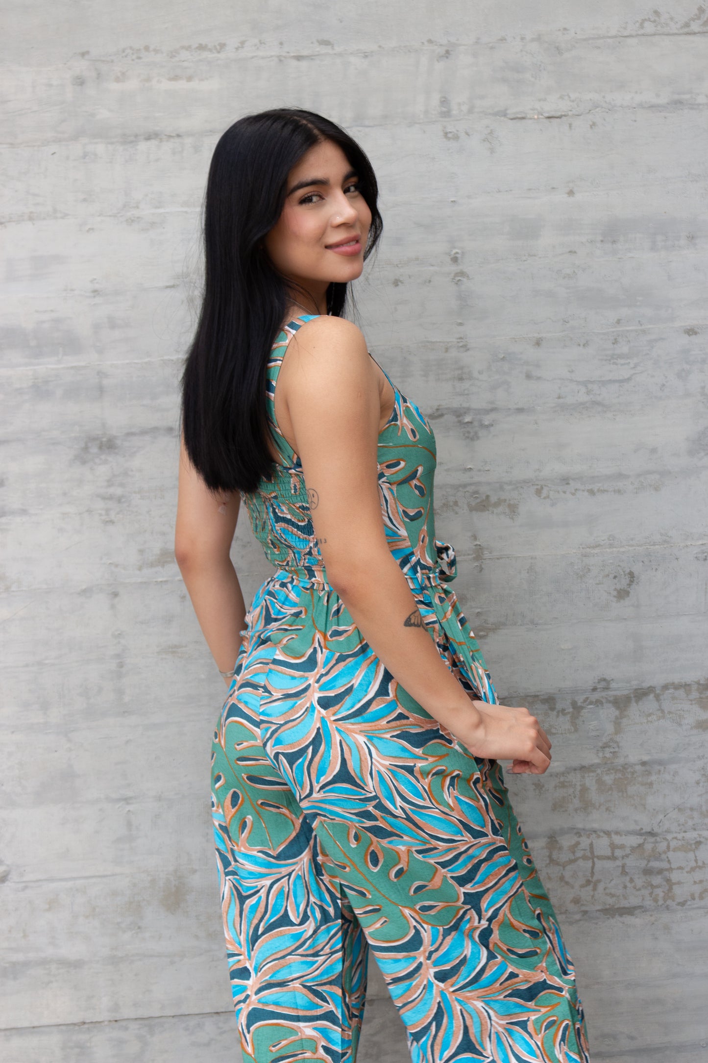 JUMPSUIT TROPICAL AZULADO
