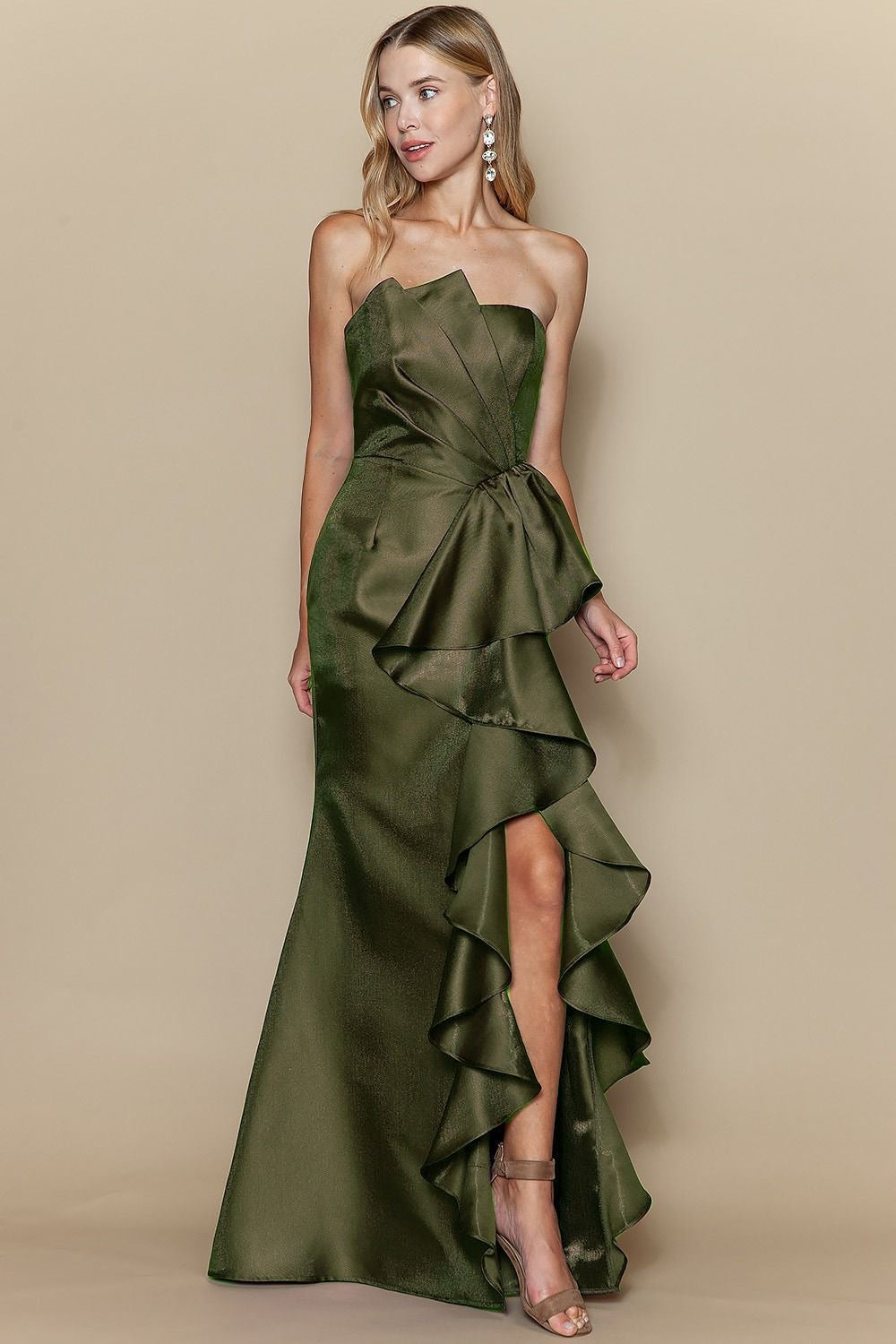 VESTIDO OLIVA SIRENA