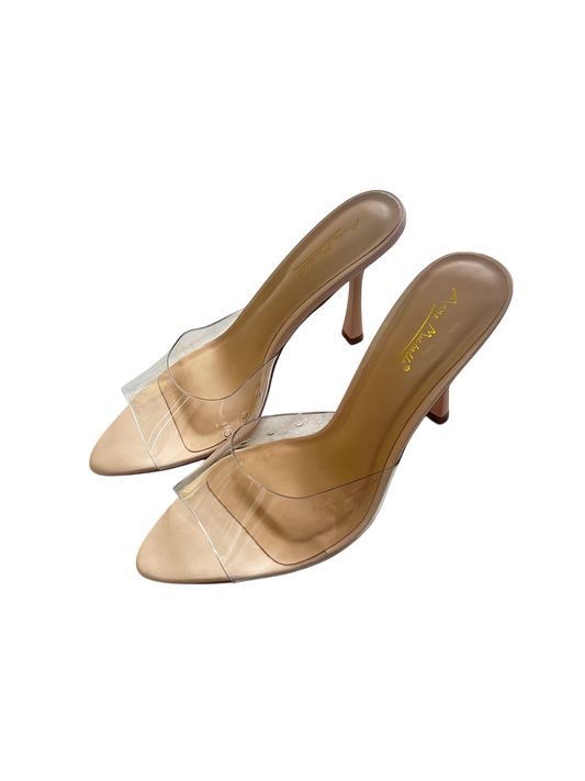 Zapatillas banda transparente