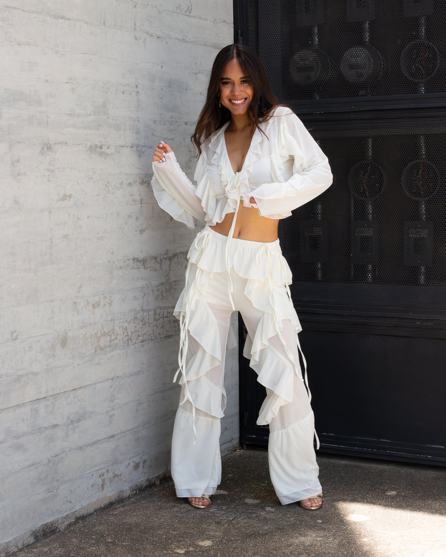 CONJUNTO IVORY DE OLANES