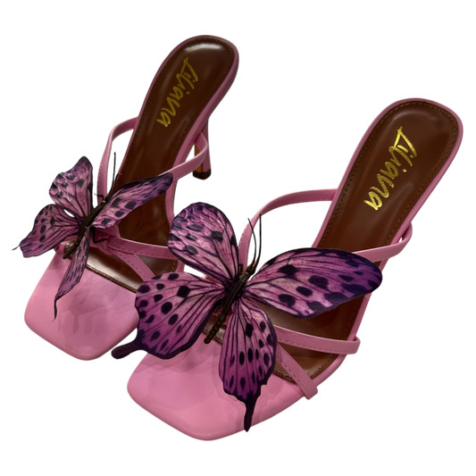 SANDALIA BUTTERFLY PINK