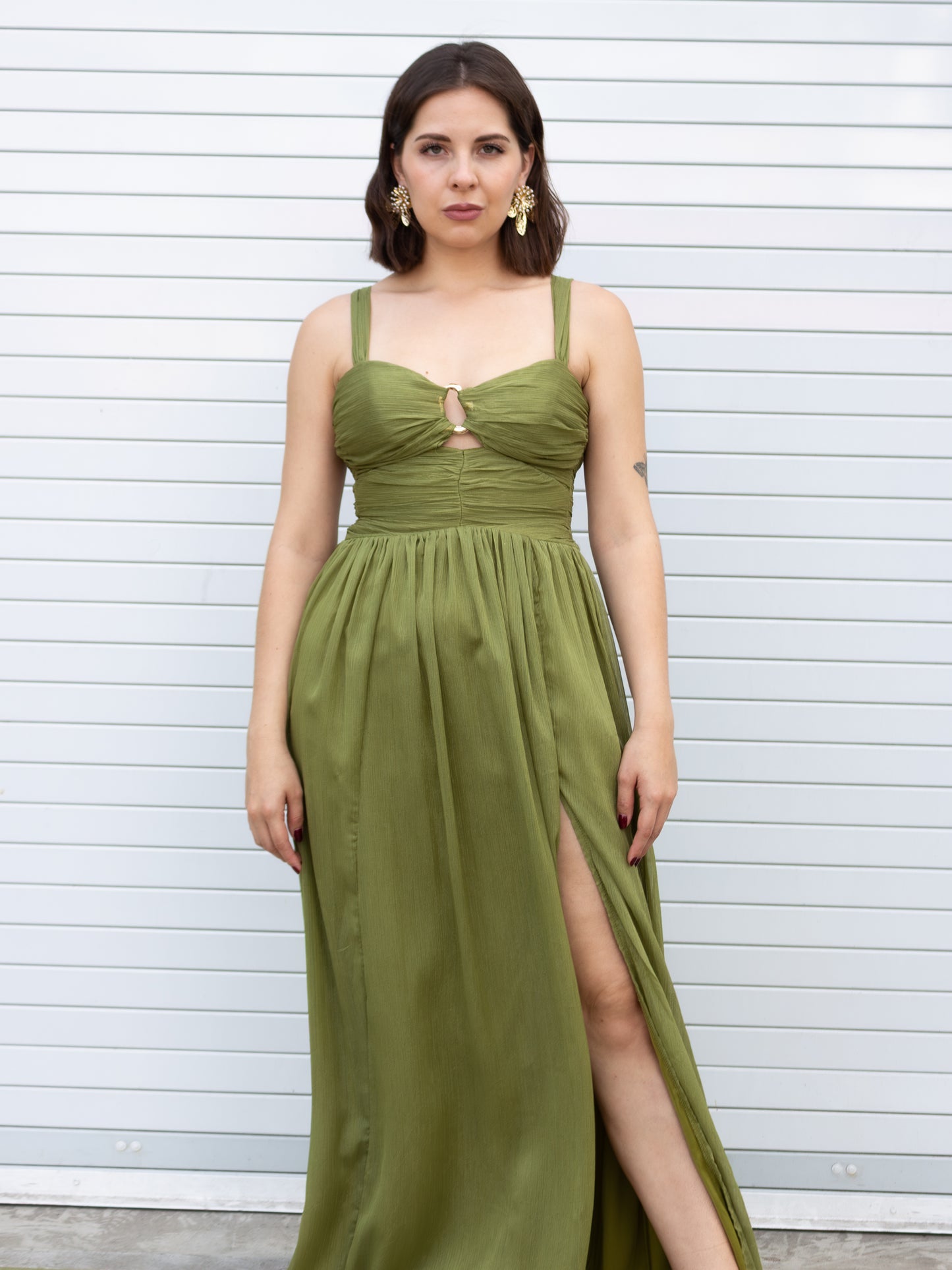 VESTIDO VERDE
