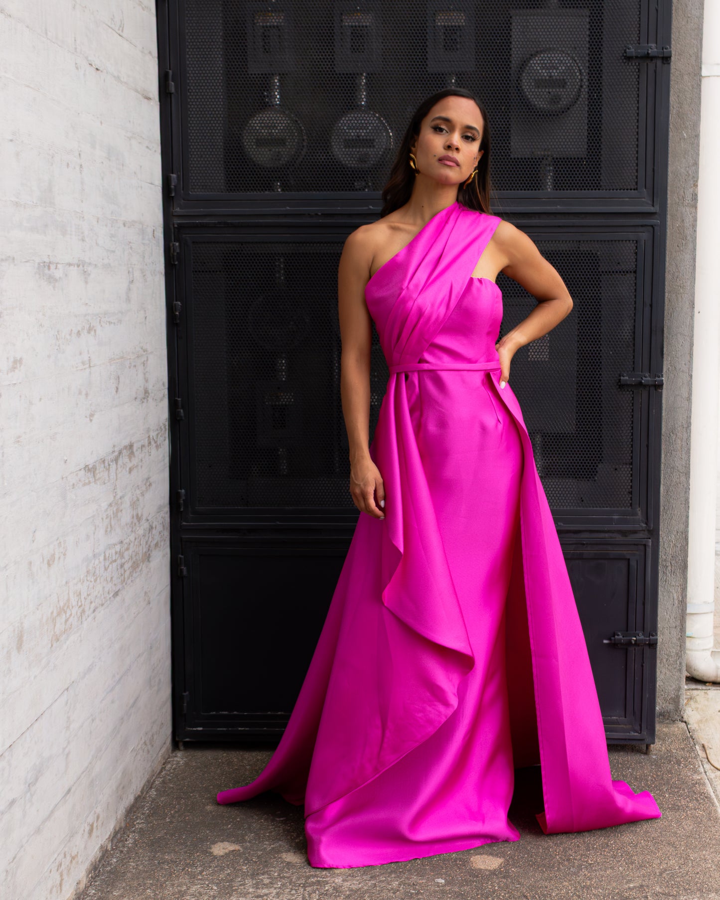VESTIDO FIUCSA ASIMÉTRICO