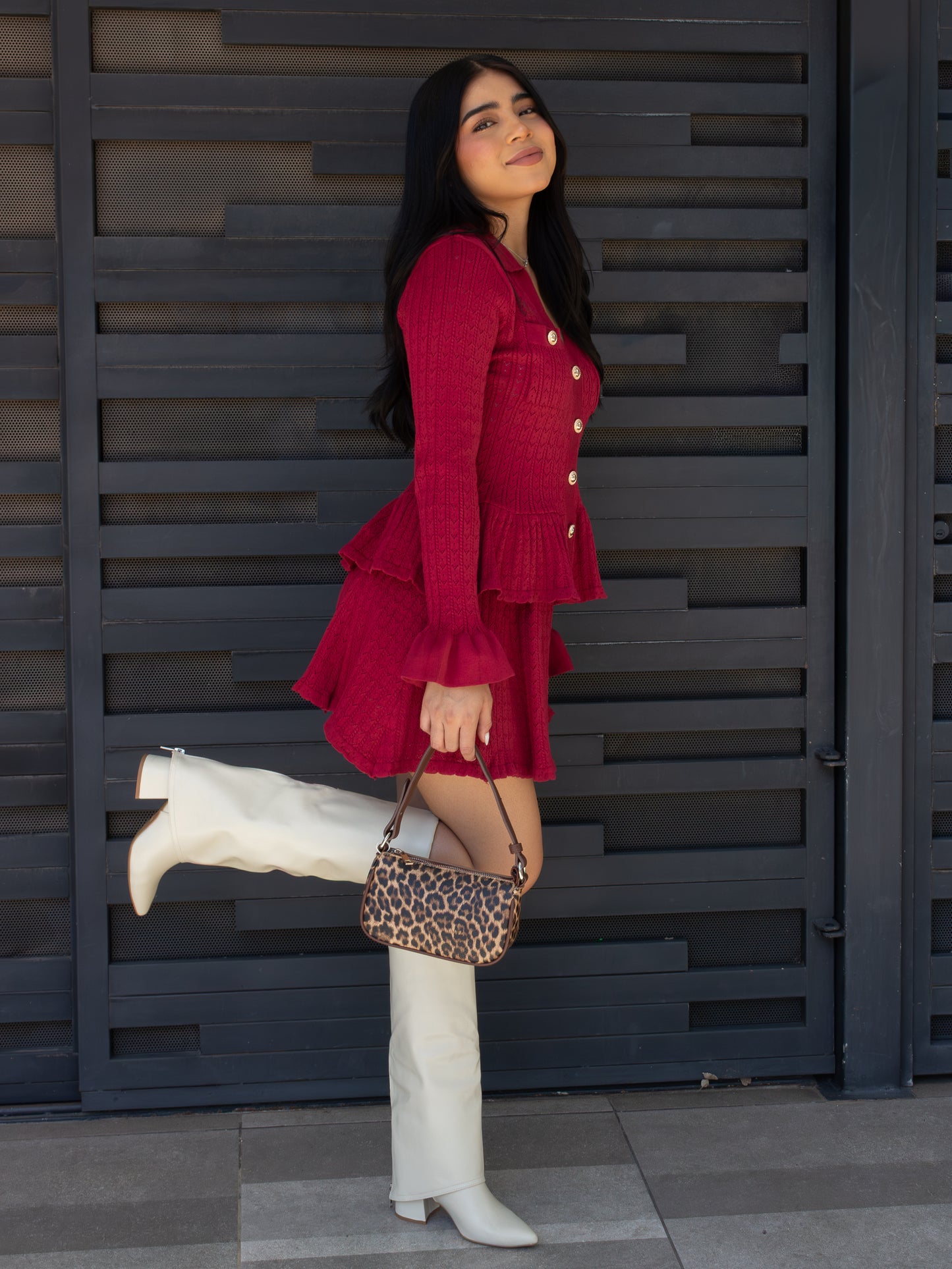 CONJUNTO DE PUNTO VINO DE FALDA