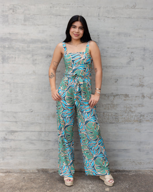 JUMPSUIT TROPICAL AZULADO