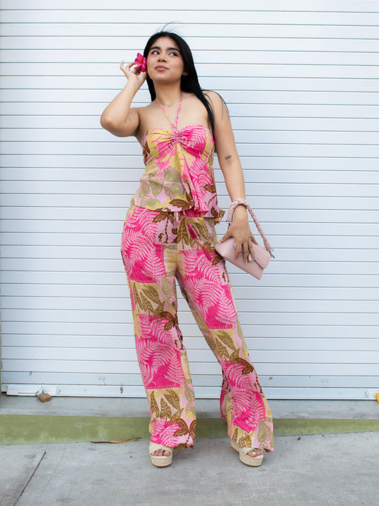 CONJUNTO TROPICAL ROSA