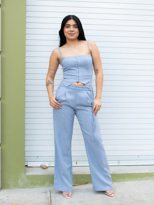 CONJUNTO TIRANTES BABY BLUE